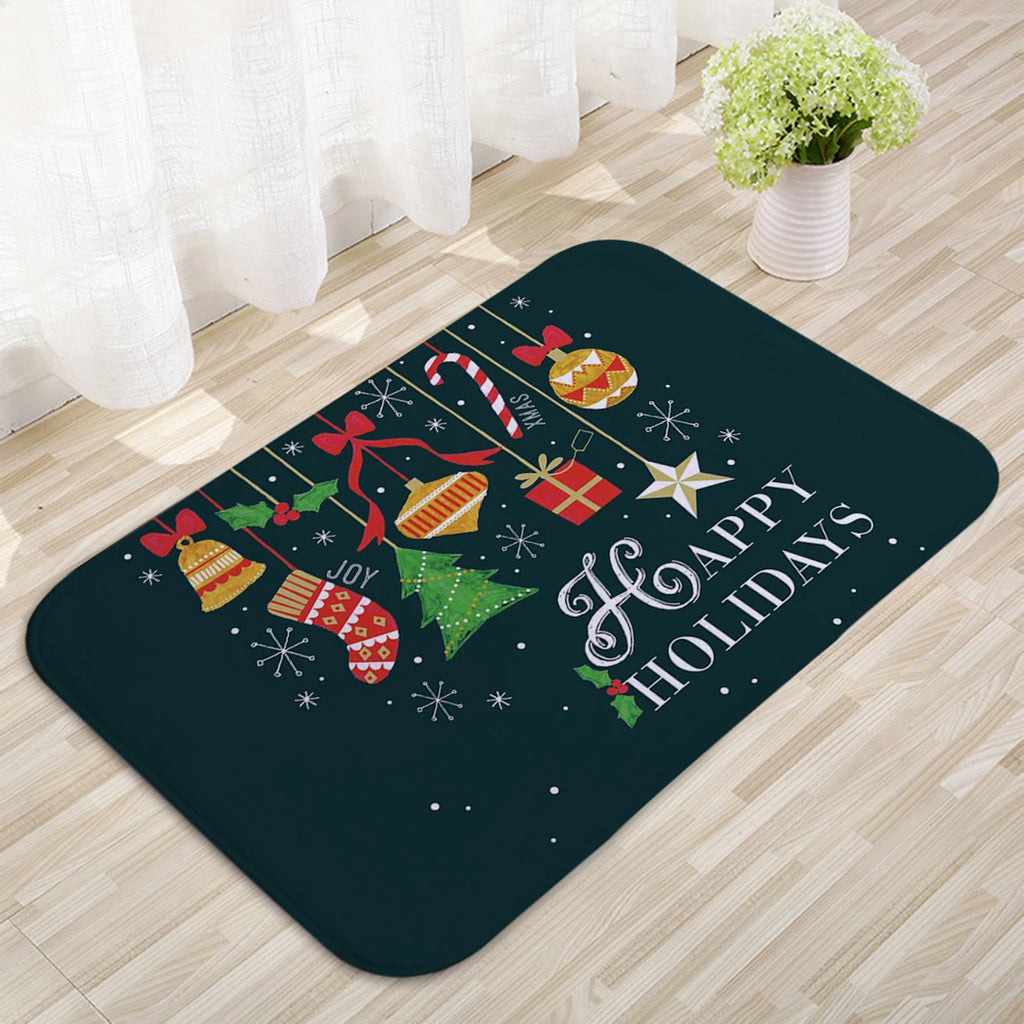 Transform Your Entryway with the Festive Santa Claus Christmas Door Mat - Perfect for Holiday Cheer 2025-2026