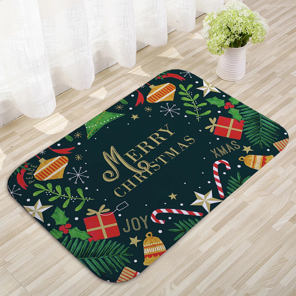 Transform Your Entryway with the Festive Santa Claus Christmas Door Mat - Perfect for Holiday Cheer 2025-2026