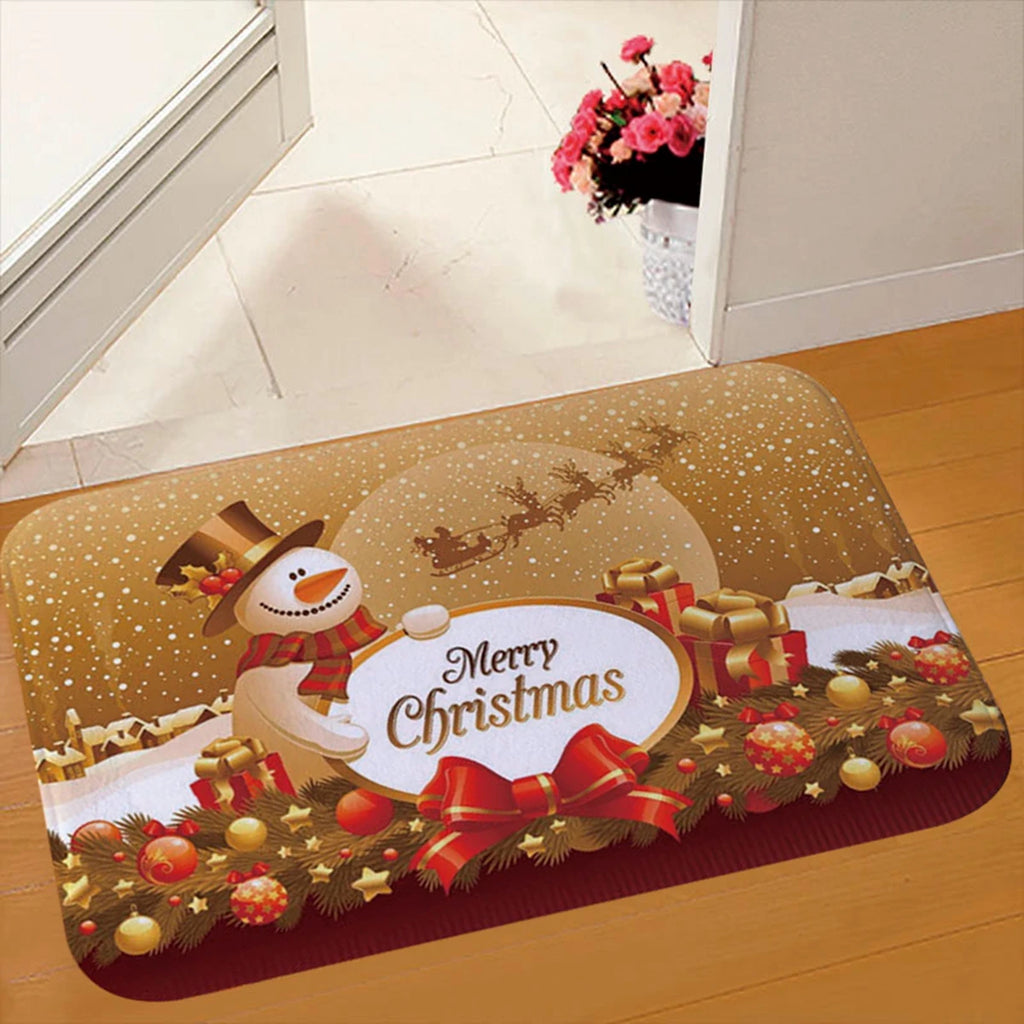 Transform Your Entryway with the Festive Santa Claus Christmas Door Mat - Perfect for Holiday Cheer 2025-2026