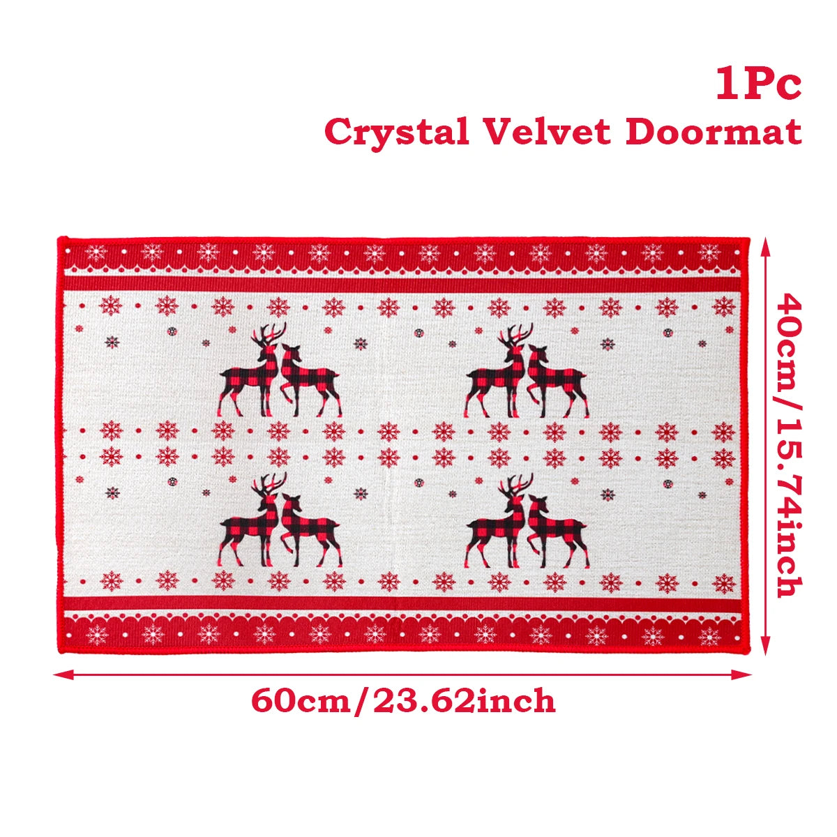 Transform Your Entryway with the Festive Santa Claus Christmas Door Mat - Perfect for Holiday Cheer 2025-2026